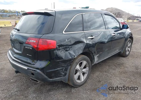 2013 Acura Mdx Technology Package from USA, damaged, VIN 2HNYD2H37DH511105
